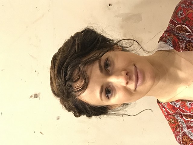 Fitting photo Camille Claudel wig 