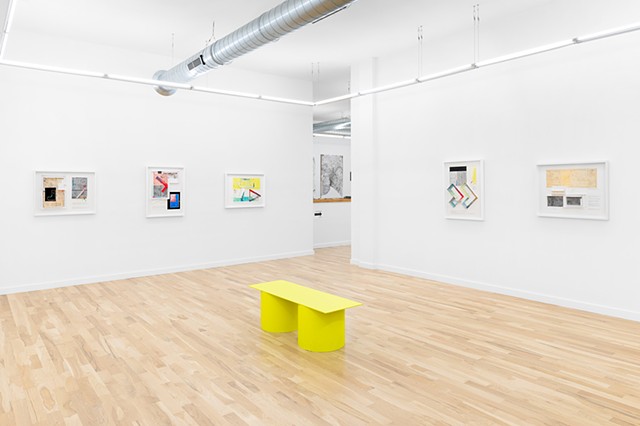 Installation view, solo exhibition at Western Exhibitions, Chicago
