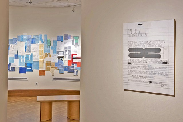 Installation view, A Deb Sokolow Sampler: 20 Years of Speculative Drawing