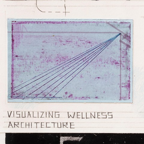 Visualizing Wellness Architecture, Structures Influenced by Fruit Shapes and Juice Colors (detail)