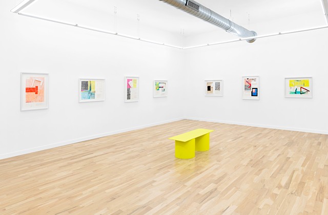 Installation view, solo exhibition at Western Exhibitions, Chicago