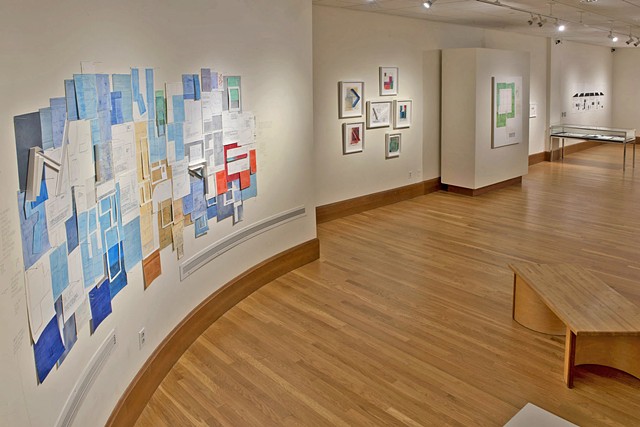Installation view, A Deb Sokolow Sampler: 20 Years of Speculative Drawing