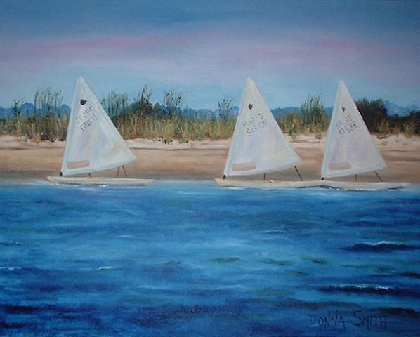 Sailing at the Club