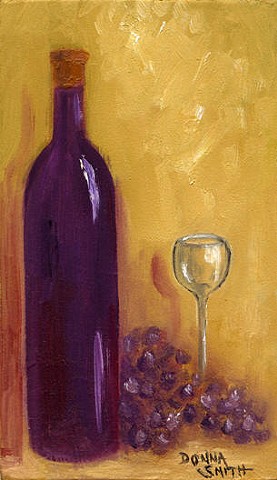 Wine, Grapes & Glass