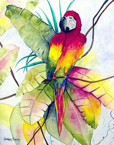 Tropical Bird
(a Cindy McClure Private Collection)