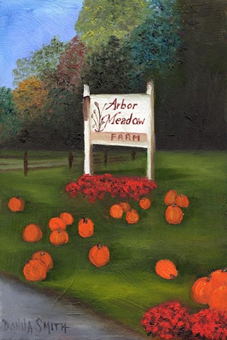 Arbor Meadow Sign