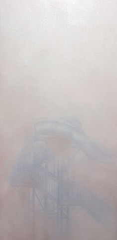 Waterslide in the Fog