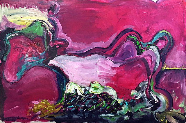 YVR, YVRART, Painting, abstraction, lyrical abstraction, expressionism, neoexpressionism, abstract expressionsism, Natalie Reynolds, artist, colour, color, acrylics, canvas, fine art, pop art, YVR, Vancouver BC Canada