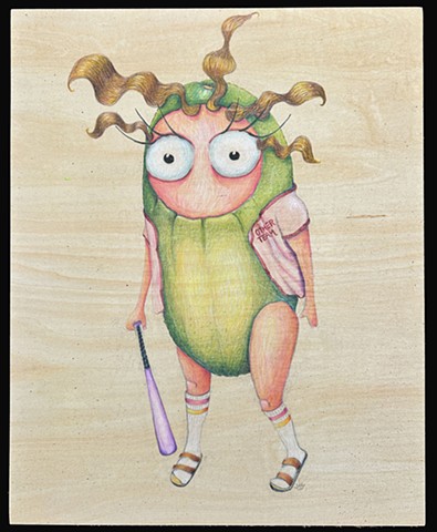 "in a pickle wearing sensible shoes playing for the other team"