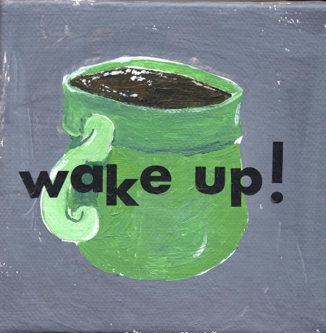 wake up coffee