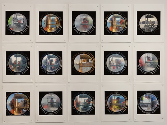 Salt. Water. Obstruction. (grid of all 15 portraits)