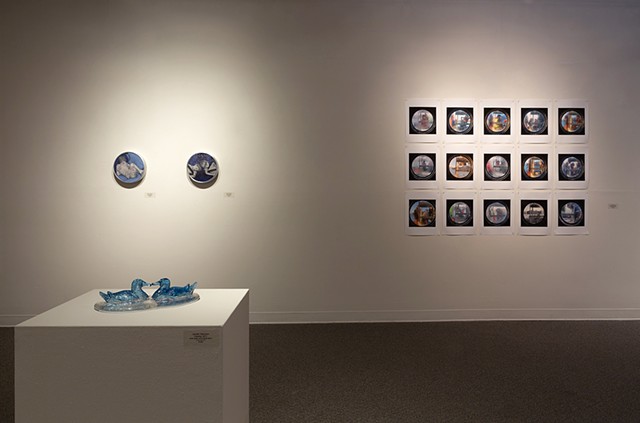 "Waning Elements" Installation, Appalachian Center for Craft, Smithville, TN