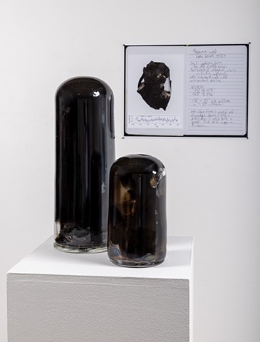 Jacinda Russell and Brent Cole (with Dr. Bryan Black), "Mazama: A Rebirth at the Edge of the Chronological Time" (Detail), 2025 - 2026