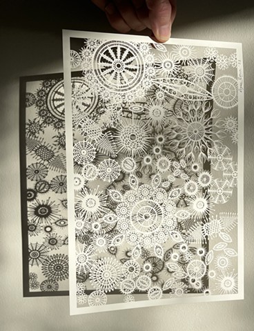 2026 Calendar and original paper cut