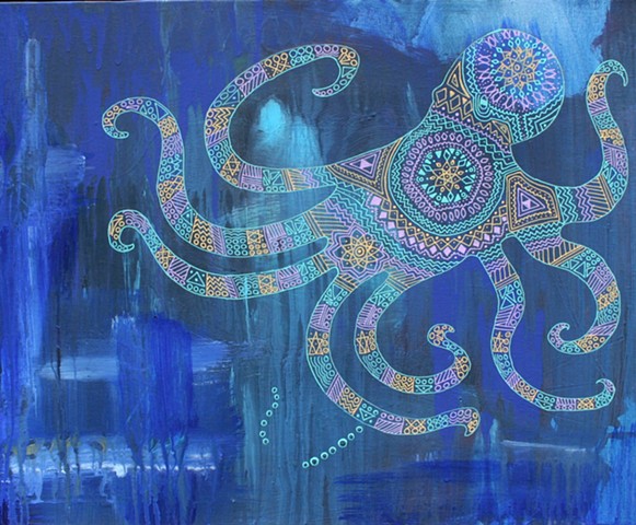 Octopus Mandala