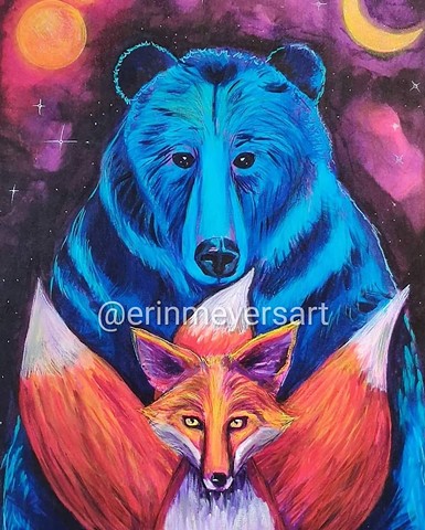 Fox and Bear