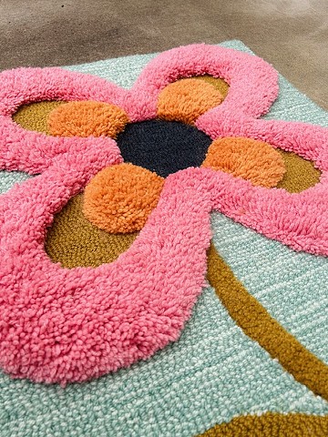 Flower Rug Detail