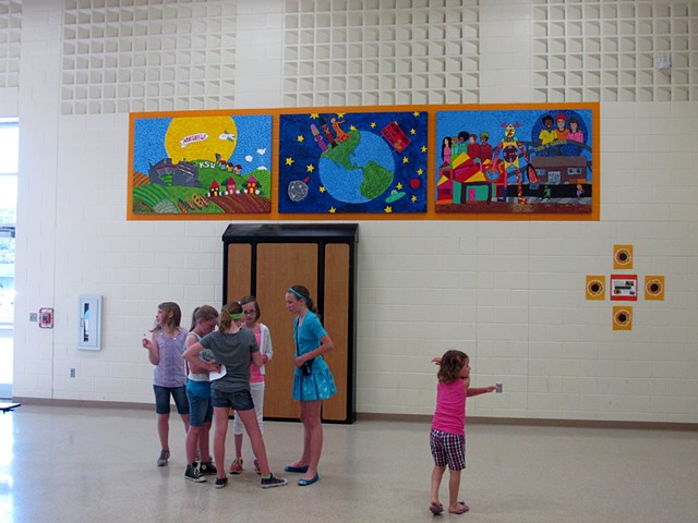 Northview Elementary Modular Mural Project