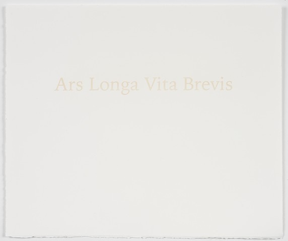 Ars Longa Vita Brevis