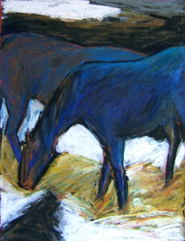 original landscape paintings, horses, horse artworks