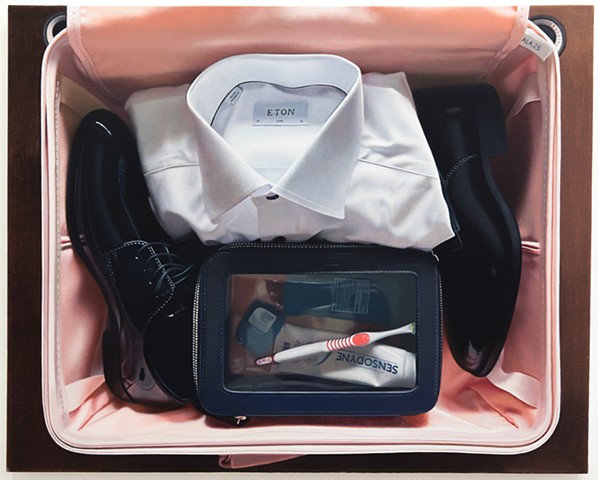 Eton Shirt, Leather Shoes, and Travel Case