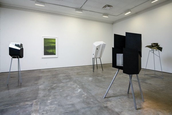 Mike Wsol's Limited Vision exhibition at Solomon Projects in 2010