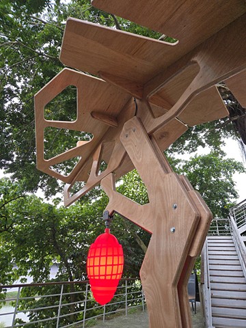 Epiphyte Pavilion detail