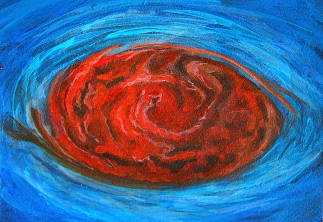 Jupiter, great red spot, juno, planet, space, solar system, universe, planets, galaxy, cosmic, stars, space art, science, art, painting, astronomy, art science, science art, sci-art, sciart