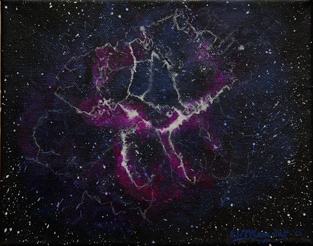 Crab Nebula, nebulas, nebula, astronomy, galaxy, cosmic, universe, space, stars, art, painting, sciart, sci-art, art science, science art, space art