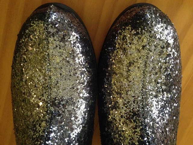 silver space travel boots
(detail)