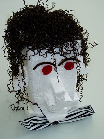 Masks commemorating the unusual pop icon Michael Jackson