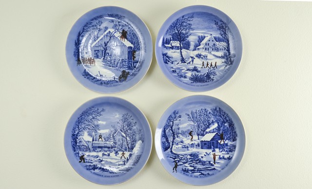 Plates about America