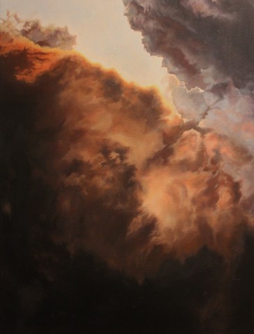 Rebecca Morgan Artist painter australia perth skies