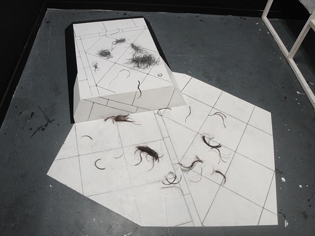 drawing, pencil, glasgow, hair, 2012, shelton walker