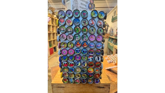 Bottle Cap Wall 2