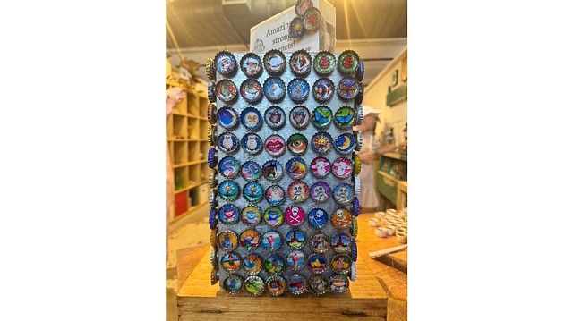 Bottle Cap Wall 4 