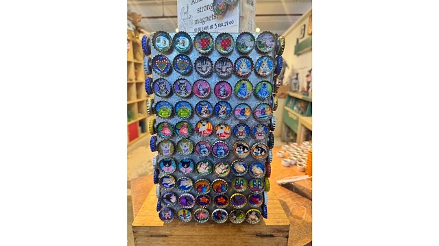 Bottle Cap Wall 1