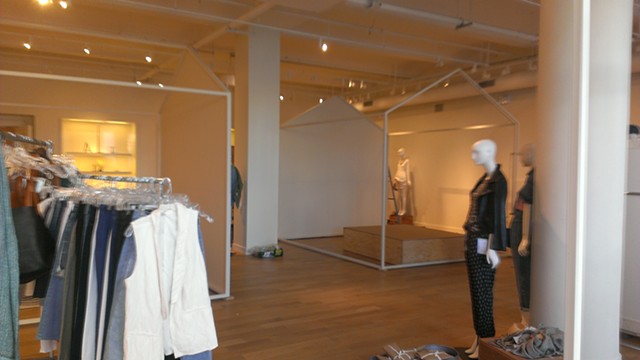 Madewell Showroom Installation