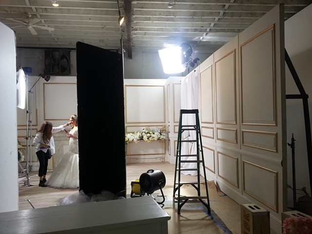 Blue Moon Bridal Photo Shoot