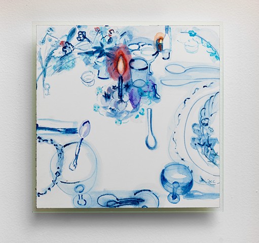 Detail of Candle-lit-table