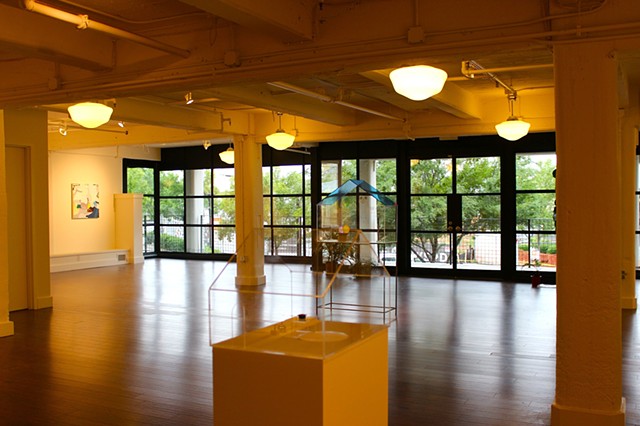 partial scene of exhibition' You are Here'