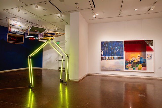 Installation View of Make Room