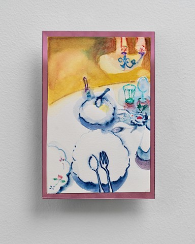 Detail of Casing an idle table,