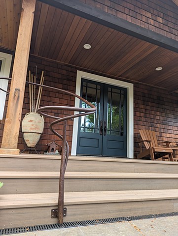 Porch handrail 