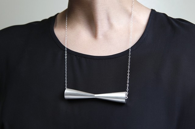 Accord Necklace, sterling silver by Sara Owens