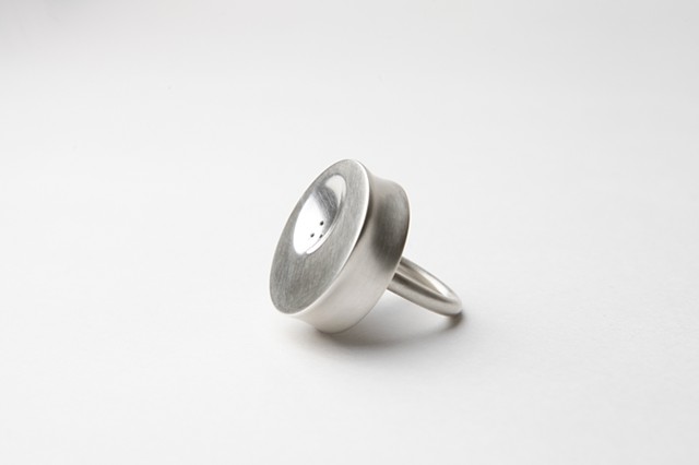 Outlet Ring, sterling silver by Sara Owens