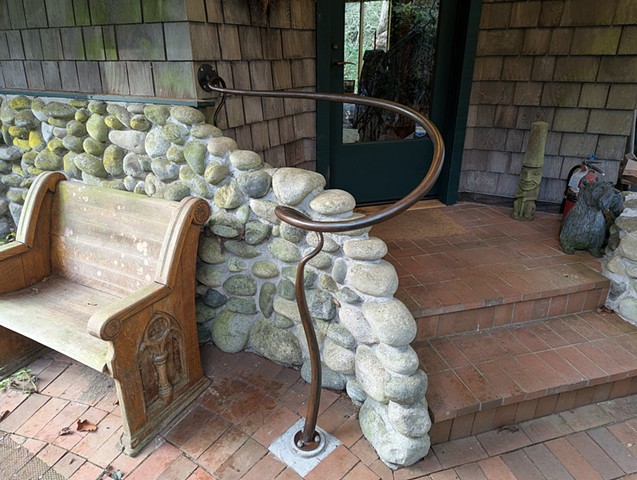 Front Porch handrail 