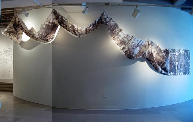 Location In Space - You Me We, Jenn Pascoe, Vandyke brown, mulberry paper