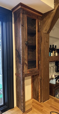 Custom kitchen cabinet