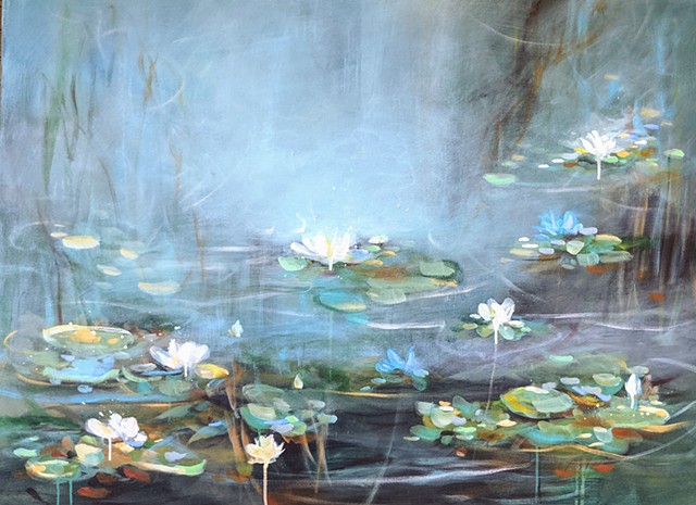 Lilies in the Mist